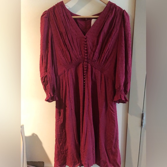 Gal Meets Glam Red Dress - Picture 3 of 4